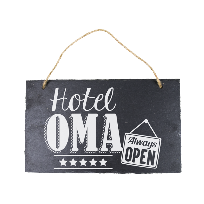 Stone Slogan - Hotel Oma