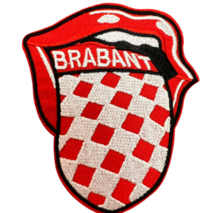 Strijkembleem Brabant tong