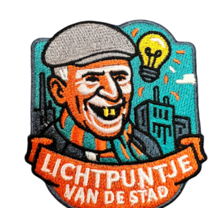 Strijkembleem Frits