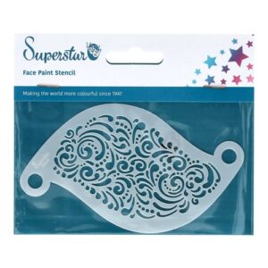 Superstar schminksjabloon Curly Wurly