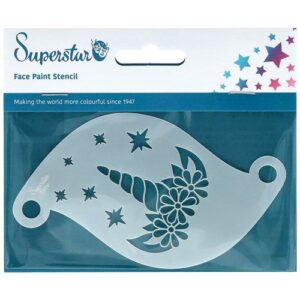 Superstar schminksjabloon Unicorn