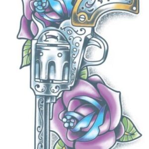 Tattoo Day of the Dead - Pistola