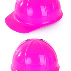 Verstelbare bouwhelm pink/roze