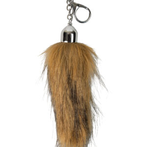 Vossenstaart klein 10cm + sleutelhanger