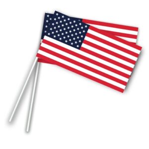 Zwaaivlag USA (50 stuks)